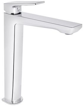 Змішувач для раковини високий Qtap Crow Chrome k35 QTCRO269CRM48645 - QTCRO269CRM48645