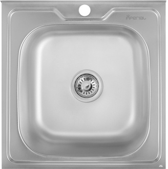 Кухонна мийка IMPERIAL 5050 Satin 0,8 мм (IMP5050SAT) - IMP5050SAT