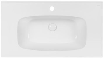 Раковина врізна QTAP Albatross 5H 910х505х205 White з донним клапаном QT01115090HW - QT01115090HW