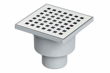 Трап VALTEMO Base 100x100 мм нижній відвід - VFD-711715
