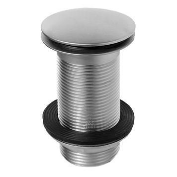 Донний клапан McALPINE CWU60-SC Cliсk-Claсk сатин для раковини 1 1/4" без перелива - CWU60-SC