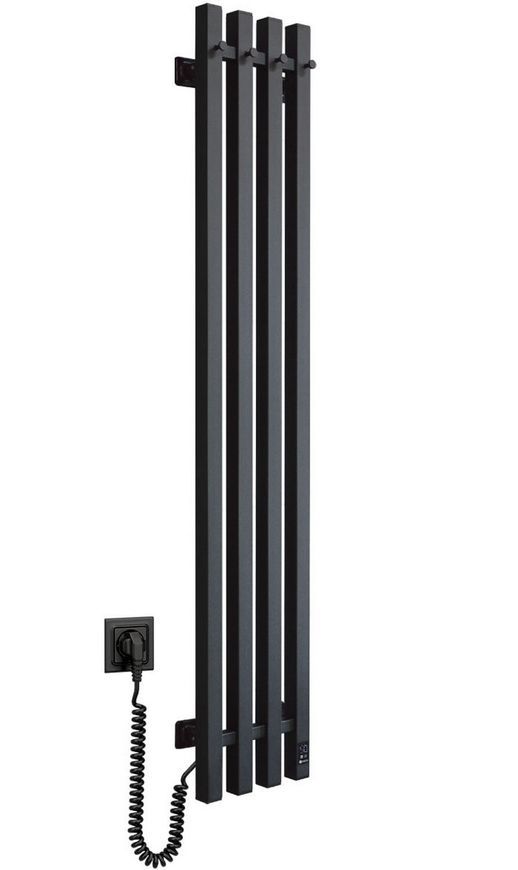 Полотенцесушитель электрический NAVIN Levante 210х1200 Sensor левый 12-257153-2112 черный муар - 12-257153-2112