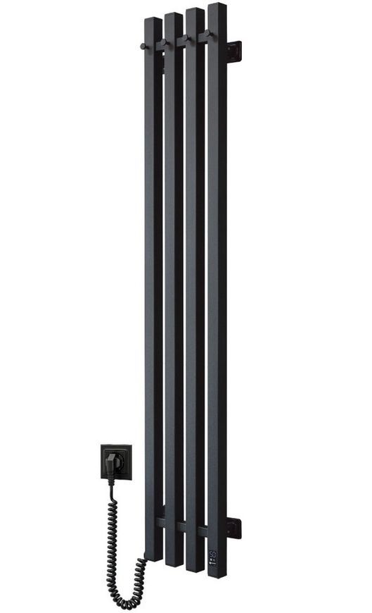 Полотенцесушитель электрический NAVIN Levante 210х1200 Sensor левый 12-257153-2112 черный муар - 12-257153-2112
