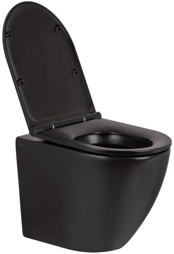 Набор QTAP инсталляция 4 в 1 с панелью смыва Nest (QT0133M425 + QT0111M08V1091MB) + унитаз с сиденьем Robin QT13332141ERMB - QT044RO42592