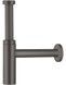 Сифон для раковини HANSGROHE Flowstar S Brushed Black Chrome 52105340 чорний хром - 52105340 - 1