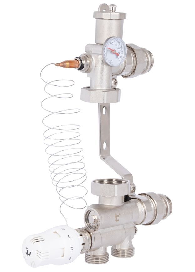Змішувальна група Thermo Alliance Standart 1" нижнє підкл. без насосу SF007W25 - SF007W25