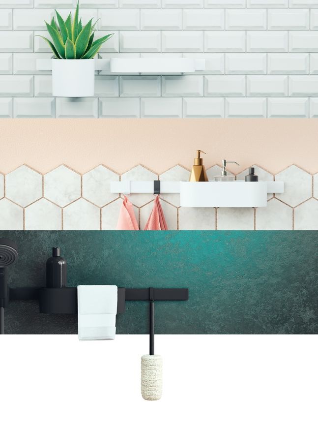 Гачок для рушників HANSGROHE WallStoris slim 2 штуки Matt White 27929700 білий матовий