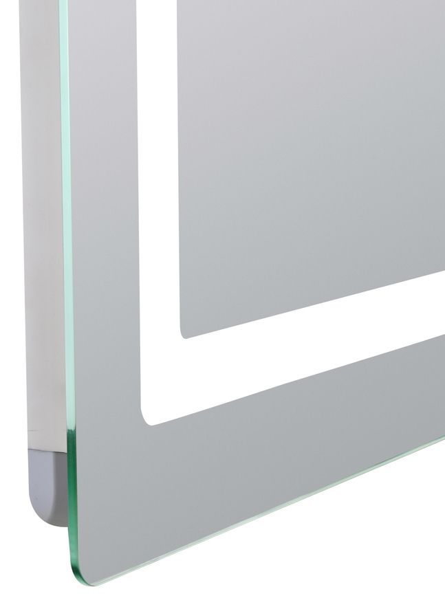 Зеркало Lidz Kubis KU2 700&times;800 мм с LED-подсветкой Touch, с антизапотеванием, с диммером, рег. яркости LD78LF904708048447