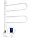 Рушникосушарка електрична NAVIN Fouette Sensor 480х600 поворотна таймер регулятор 12-112033-4860 біла - 12-112033-4860 - 3