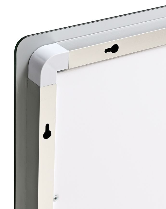 Зеркало Lidz Kubis KU2 700&times;800 мм с LED-подсветкой Touch, с антизапотеванием, с диммером, рег. яркости LD78LF904708048447