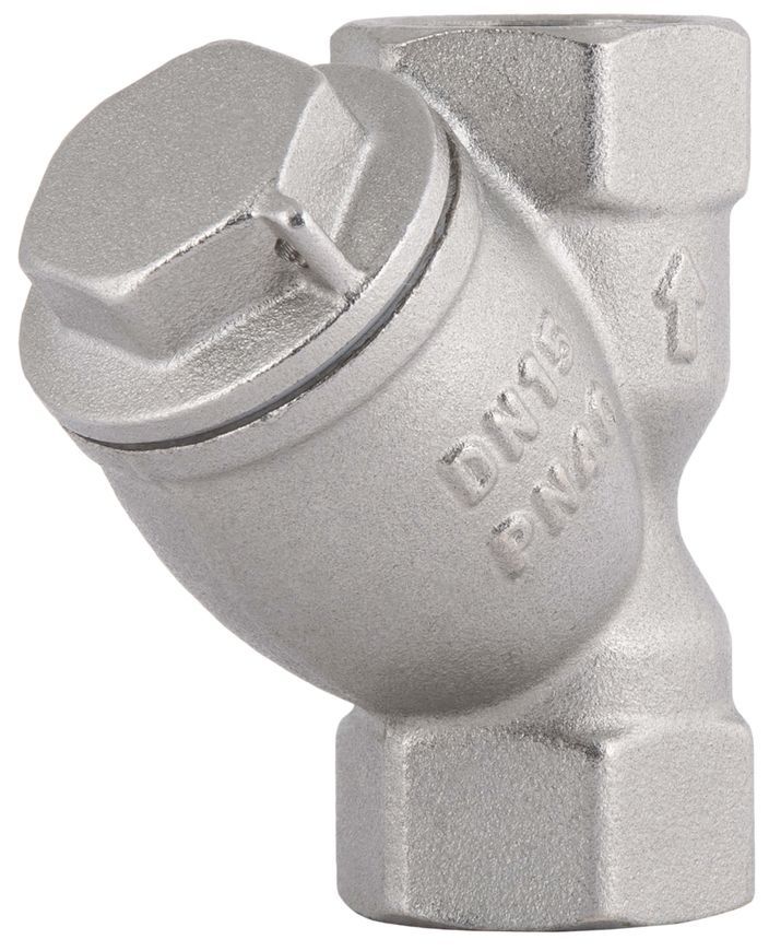 Фильтр грубой очистки Thermo Alliance Forte 1/2" ВР никелированный для воды TAF124W15 - TAF124W15
