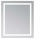 Зеркало Lidz Kubis KU2 700&times;800 мм с LED-подсветкой Touch, с антизапотеванием, с диммером, рег. яркости LD78LF904708048447