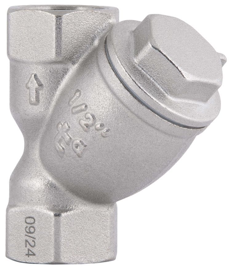 Фильтр грубой очистки Thermo Alliance Forte 1/2" ВР никелированный для воды TAF124W15 - TAF124W15