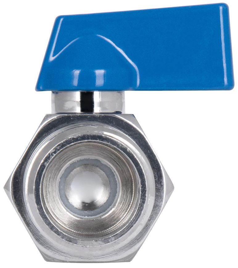 Кран кульовий прямий міні Thermo Alliance Standart 1/2" ВЗ латунь SD188W15 - SD188W15