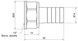 Штуцер латунный SD Plus 1/2"ВРх14 SD4261514
