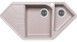 Кухонная мойка LIDZ с дополнительной чашей 1000x500/225 MAR-07 (LIDZMAR071000500225) - LIDZMAR071000500225 - 1