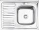 Кухонна мийка LIDZ 6080-R Decor 0,8 мм (180) - LIDZ6080RDEC08 - 1