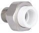 Муфта американка полипропиленовая PPR Blue Ocean "Белый" латунь 25х3/4" НР SD00042216 - SD00042216 - 3