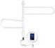 Рушникосушарка електрична NAVIN Fouette Sensor 480х600 поворотна таймер регулятор 12-112033-4860 біла - 12-112033-4860 - 2
