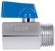 Кран кульовий прямий міні Thermo Alliance Standart 1/2" ВЗ латунь SD188W15 - SD188W15 - 4