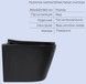 Унітаз підвісний Qtap Scorpio Ultra Quiet сидіння Slim Duroplast/Soft-close/Quick relase чорний QT14332380AMB - QT14332380AMB - 3