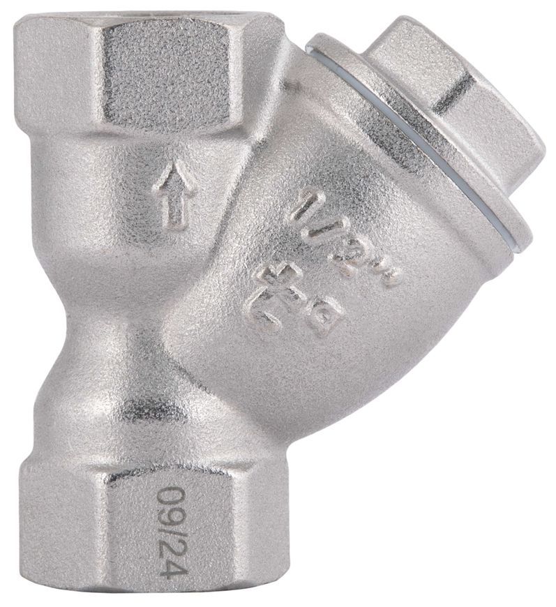 Фильтр грубой очистки Thermo Alliance Forte 1/2" ВР никелированный для воды TAF124W15 - TAF124W15