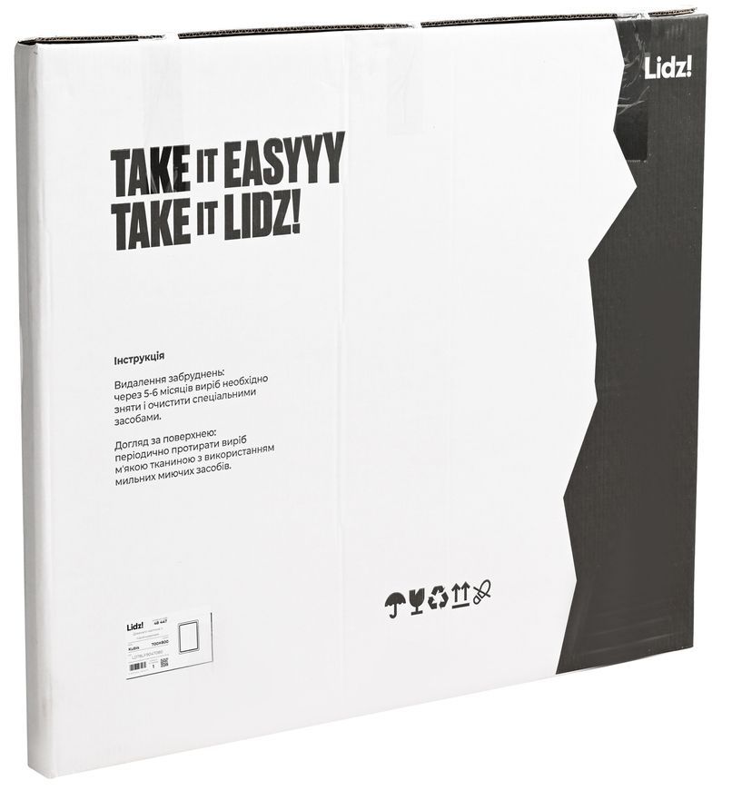 Зеркало Lidz Kubis KU2 700&times;800 мм с LED-подсветкой Touch, с антизапотеванием, с диммером, рег. яркости LD78LF904708048447