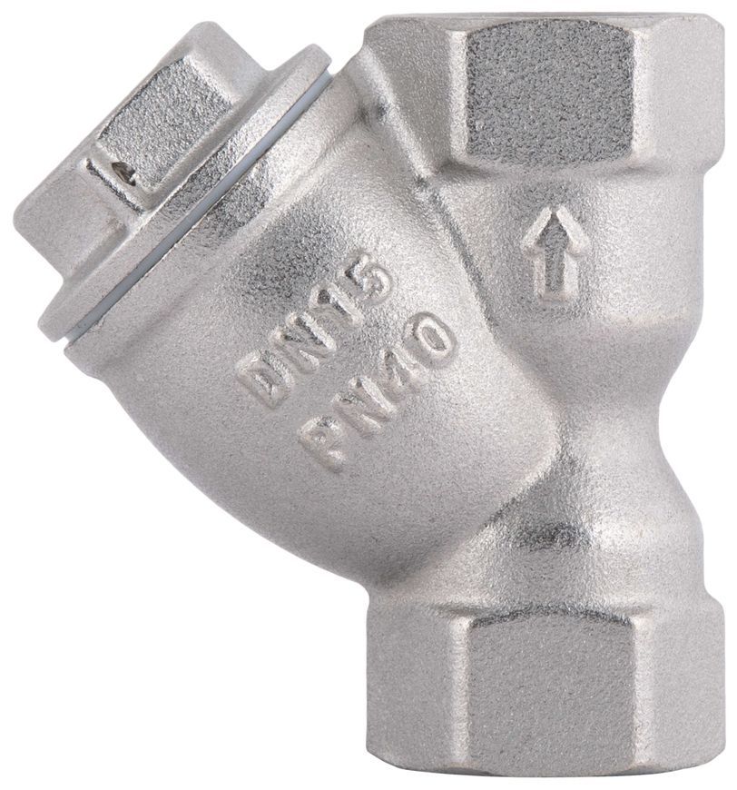 Фильтр грубой очистки Thermo Alliance Forte 1/2" ВР никелированный для воды TAF124W15 - TAF124W15