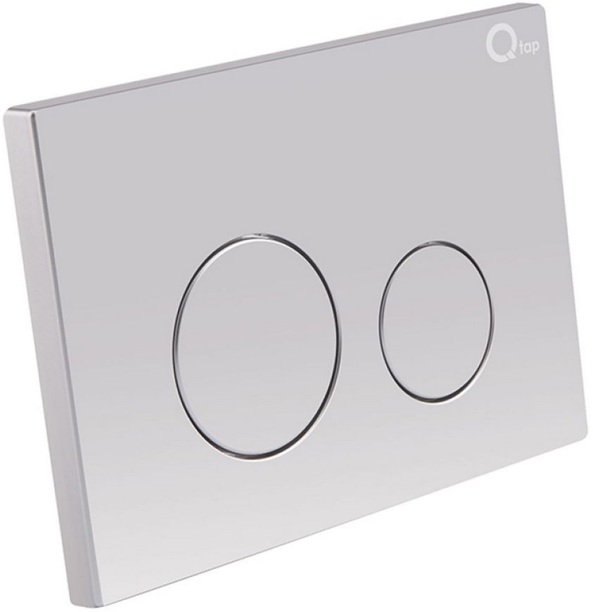 Набір QTAP інсталяція 3 в 1 Nest QT0133M425 з панеллю змиву QT0111M11111SAT + унітаз з сидінням Crow QT05335170W - QT05335170W0133M425M11111SAT