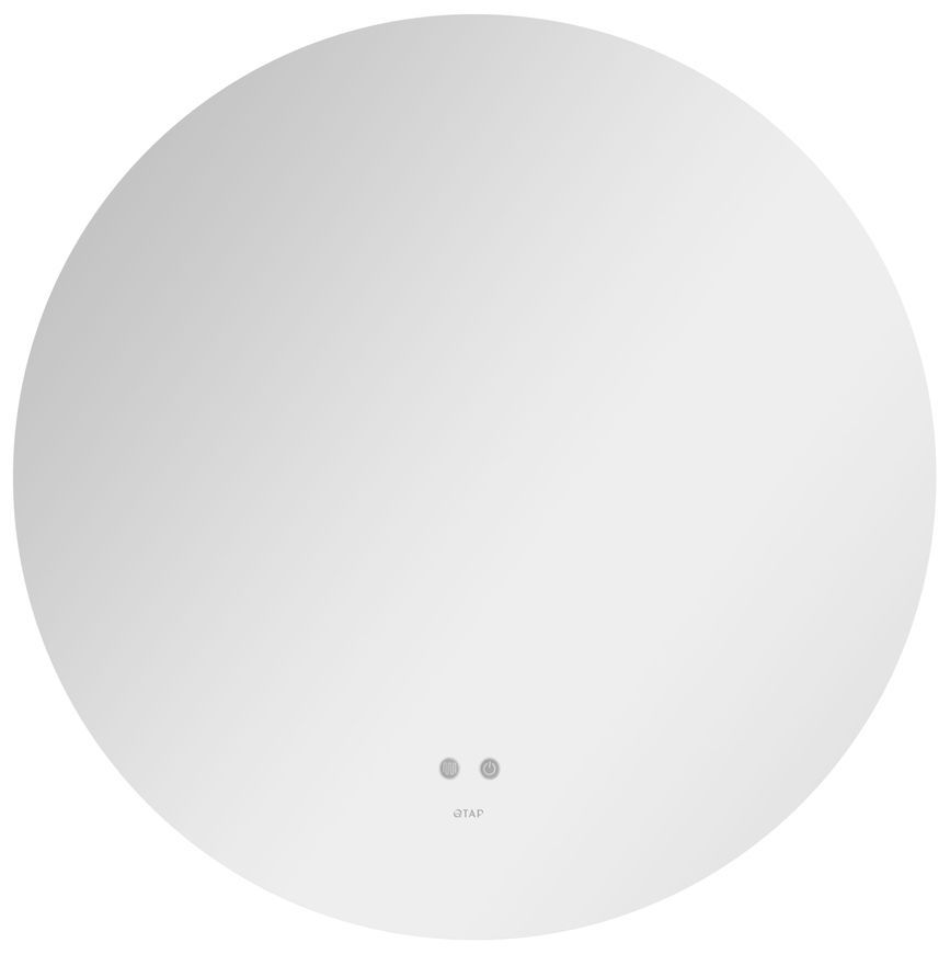 Зеркало Qtap Taurus TA1 800 с LED-подсветкой Touch, с антизапотеванием, с диммером, рег. темп. цвета (3000-6500K) QT2478R807