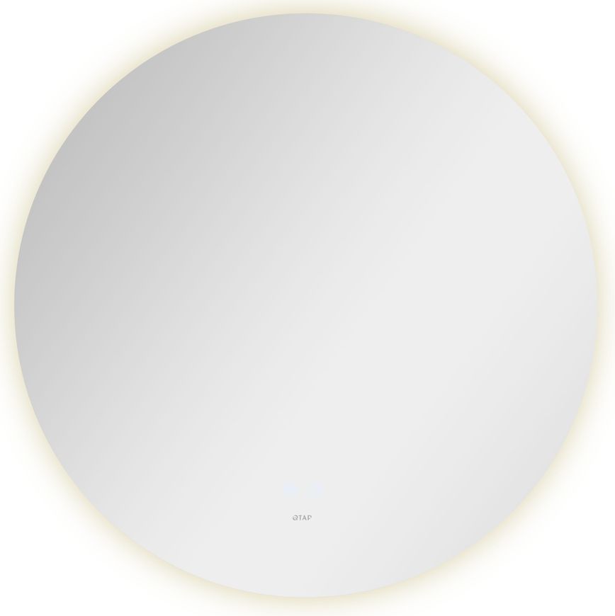 Зеркало Qtap Taurus TA1 800 с LED-подсветкой Touch, с антизапотеванием, с диммером, рег. темп. цвета (3000-6500K) QT2478R807
