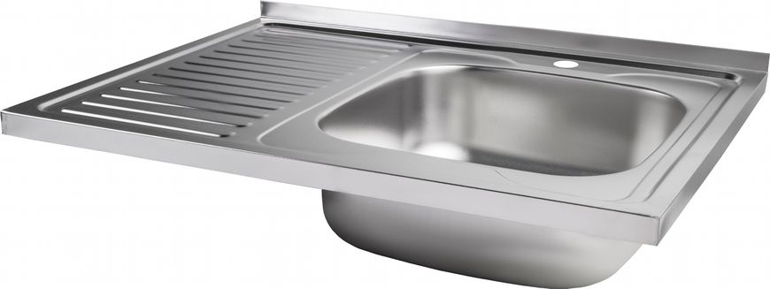 Кухонна мийка LIDZ 6080-R Decor 0,8 мм (180) - LIDZ6080RDEC08