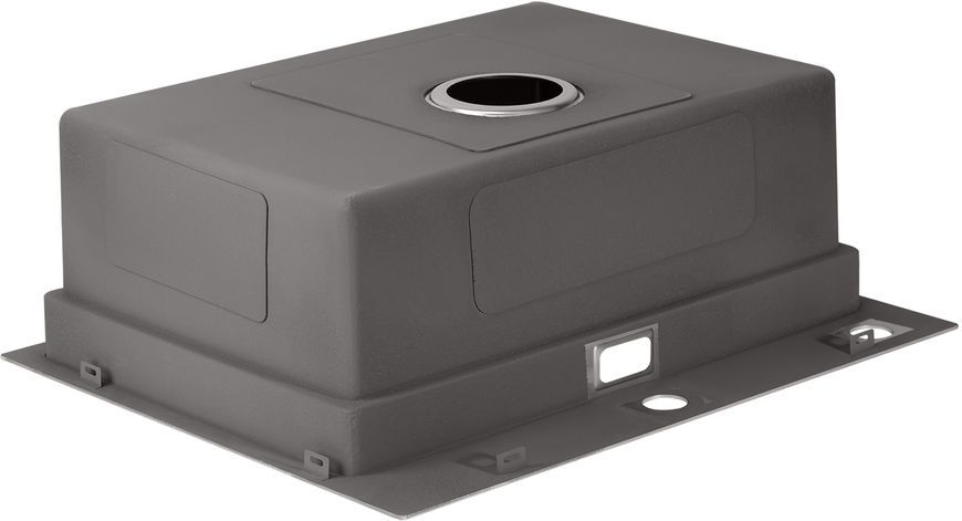 Кухонная мойка интегрированная QTAP DH6050 Satin 3,0/1,2 мм + сушилка + диспенсер - QTDH6050SET3012