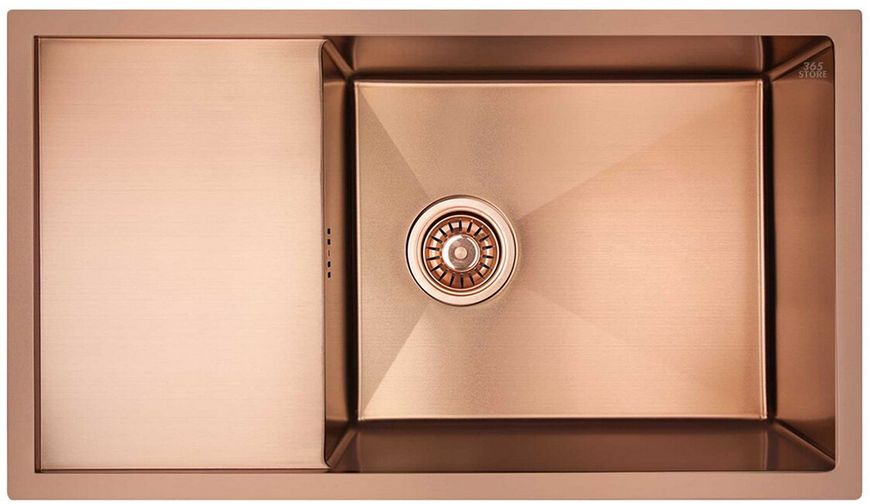 Кухонная мойка IMPERIAL D7844BR PVD bronze Handmade 3,0/1,2 мм (IMPD7844BRPVDH12) - IMPD7844BRPVDH12