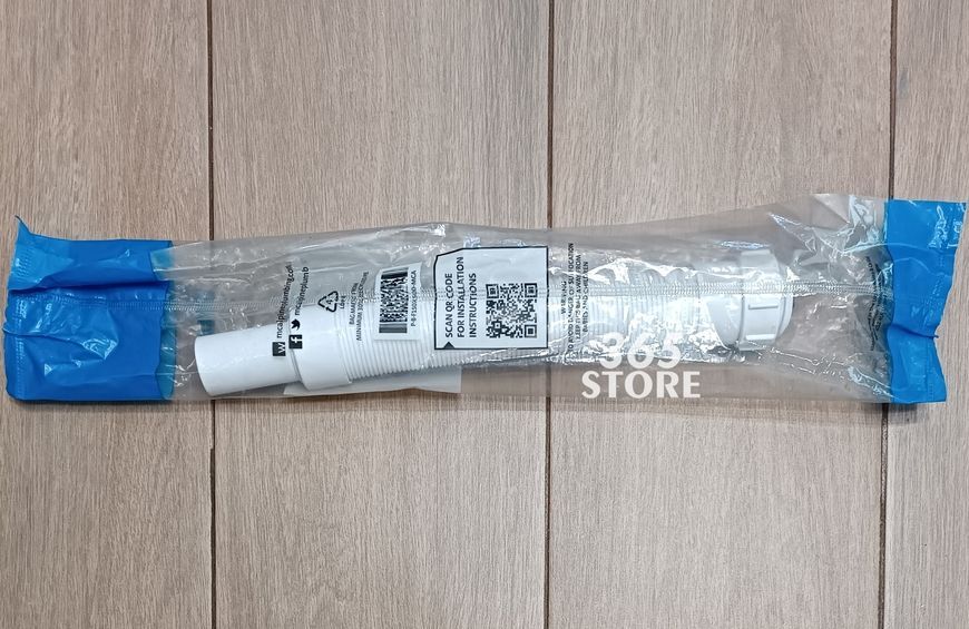 Труба растяжная (гофра) McALPINE 1 1/4&Prime;x32 мм до 600 мм FLX-CCB-600