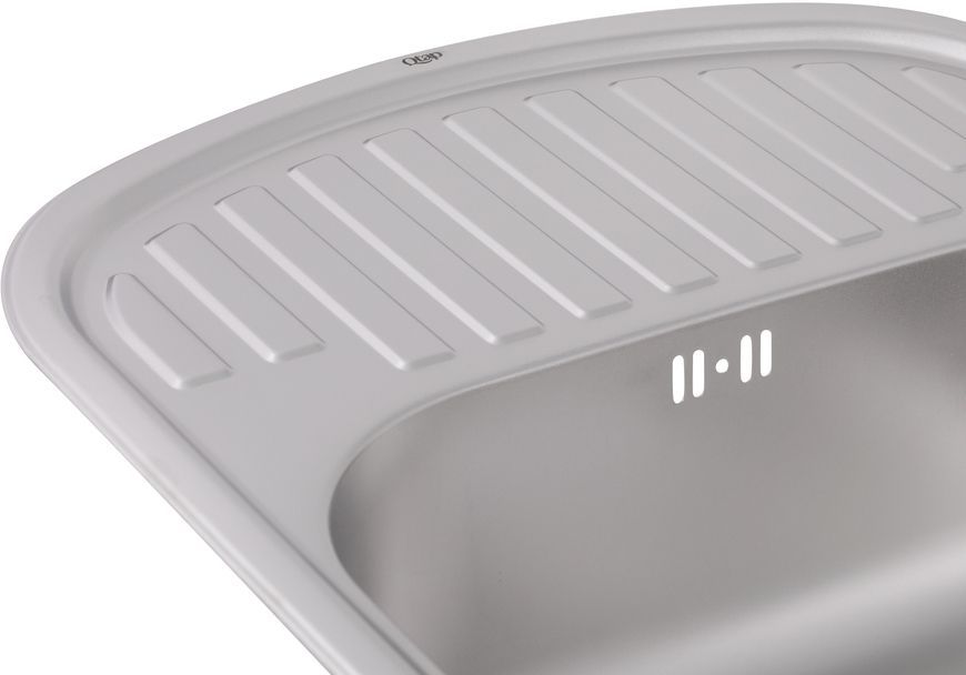 Кухонная мойка QTAP 6349 Satin 0,8 мм (175) - QT6349SAT08