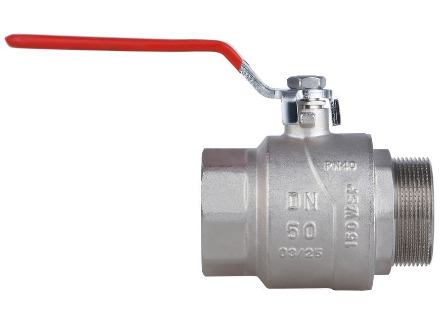 Кран кульовий прямий Thermo Alliance Forte 2" ВЗ PN40 для води (важіль) латунь SF605W50 - SF605W50