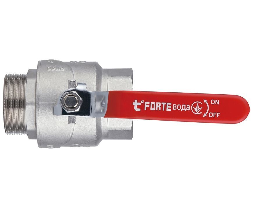 Кран кульовий прямий Thermo Alliance Forte 2" ВЗ PN40 для води (важіль) латунь SF605W50 - SF605W50
