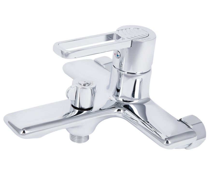 Змішувач для ванни Qtap Taurus з душовим гарнітуром Chrome QTTAU259CRM45661 - QTTAU259CRM45661