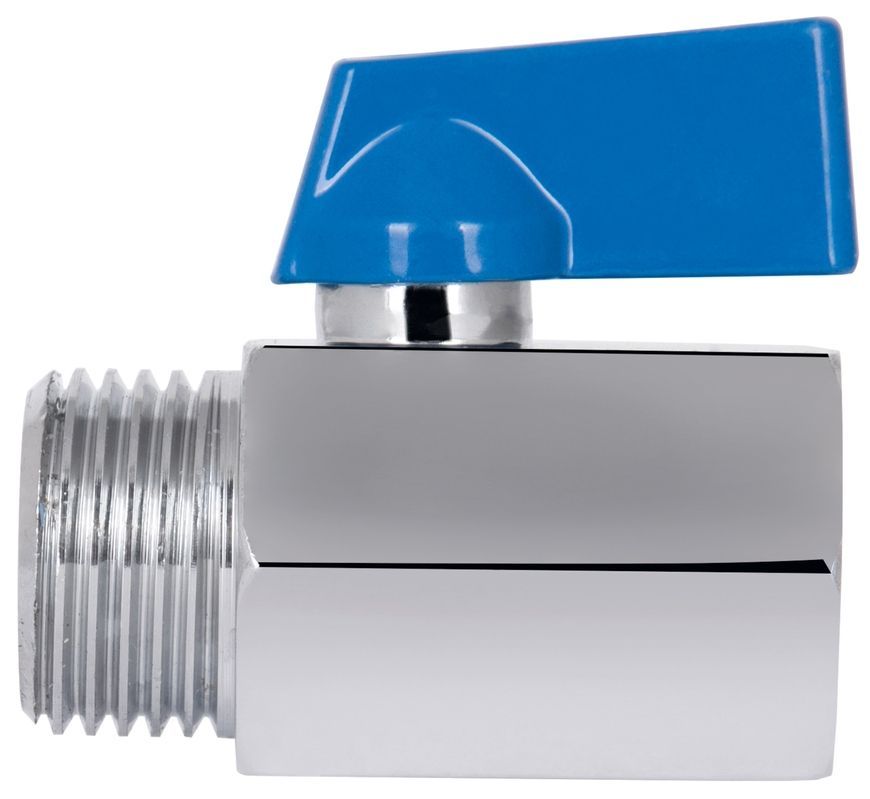 Кран кульовий прямий міні Thermo Alliance Standart 1/2" ВЗ латунь SD188W15 - SD188W15
