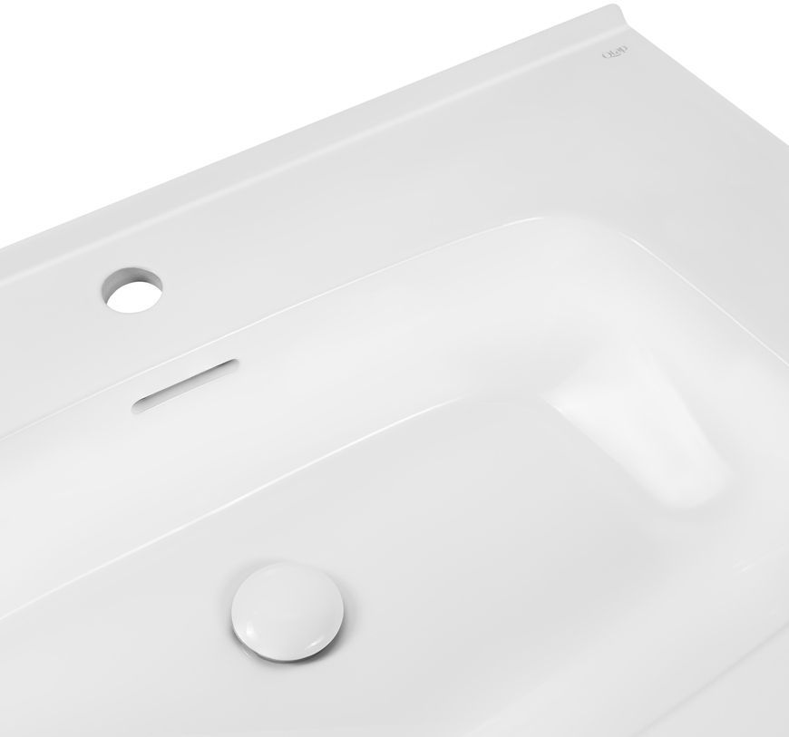 Раковина врезная QTAP Albatross 5H 910х505х205 White с донным клапаном QT01115090HW - QT01115090HW