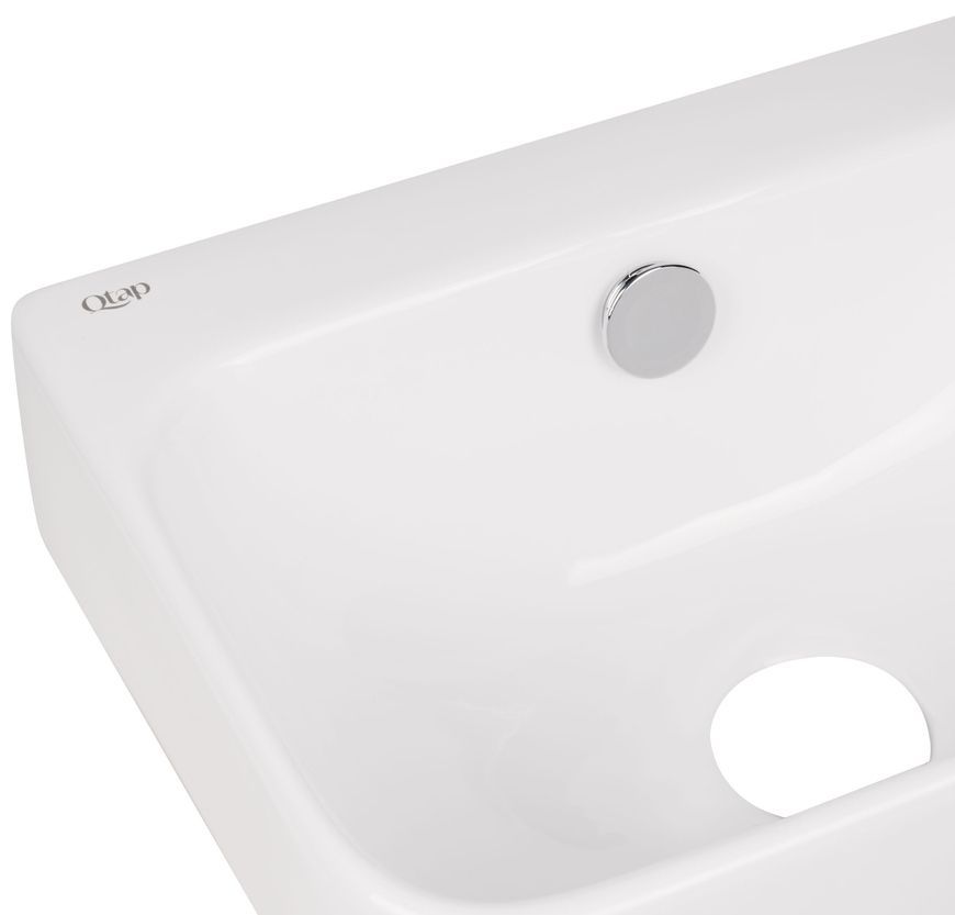 Раковина Qtap Tern 450х260х160 White QT17115117RWN - QT17115117RWN