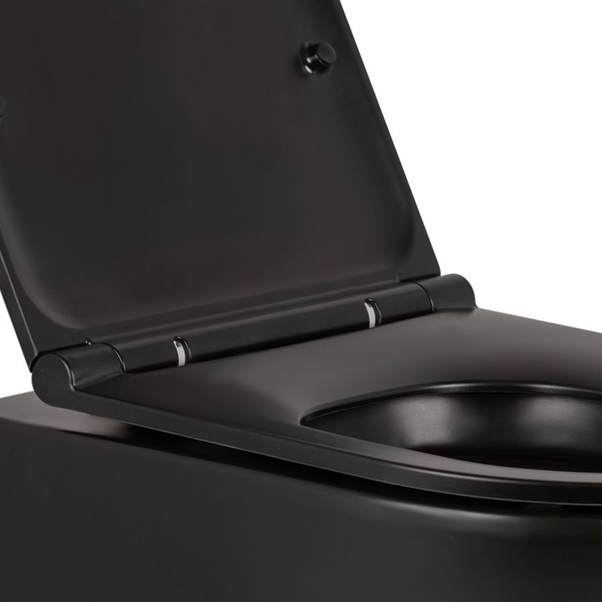 Набор QTAP инсталляция 4 в 1 с панелью смыва Nest (QT0133M425 + QT0111M08V1091MB) + унитаз с сиденьем Robin QT13332141ERMB - QT044RO42592