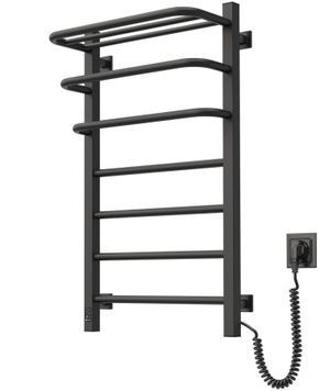 Полотенцесушитель электрический NAVIN Fortis 480х800 Sensor правый 12-253053-4880 черный муар - 12-253053-4880
