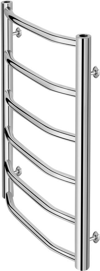 Полотенцесушитель водяной LIDZ Trapezium (CRM) D38/25 400x800 P6 - LTRPZD382540806WAT