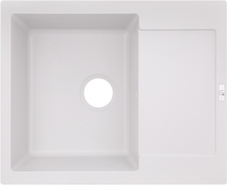 Кухонна мийка LIDZ 625x500/200 WHI-01 (LIDZWHI01625500200)
