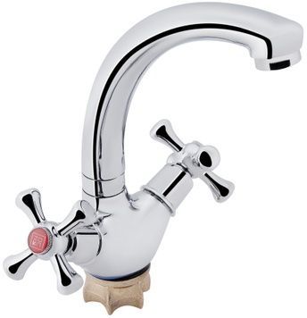 Змішувач для кухні Lidz Lamb 272F двохвентильний Chrome LDLAM272FCRM22018 - LDLAM272FCRM22018