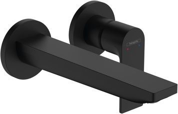 Настінний змішувач для раковини HANSGROHE Rebris E прихований монтаж чорний матовий 72568670 - 72568670
