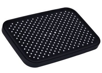 Лейка для верхнего душа Qtap Hlavova 300x200 мм прямоугольная Black Matt QTHLA107BLM45783 - QTHLA107BLM45783