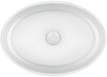 Раковина-чаша QTAP Kolibri 495x360x140 White з донним клапаном QT10113054W - QT10113054W